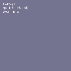 #747491 - Waterloo  Color Image